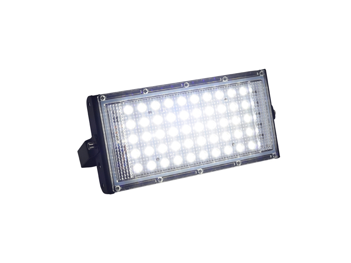 Luz de projeção RGB 50W IP66 impermeável super brilhante para exterior festas casamentos S/MARCA