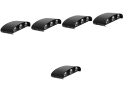 Conjunto De 5 Luminárias De Parede Led Modernas Para Sala De Estar.