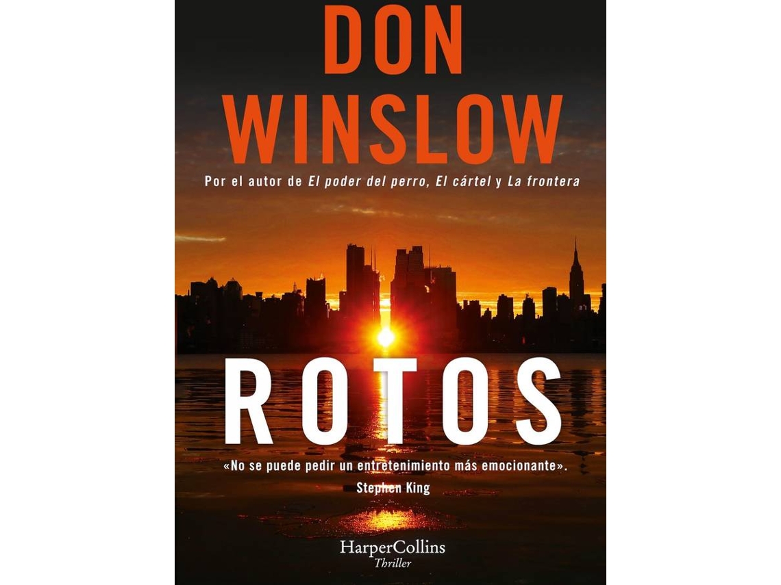 Livro Rotos de Don Winslow (Espanhol)