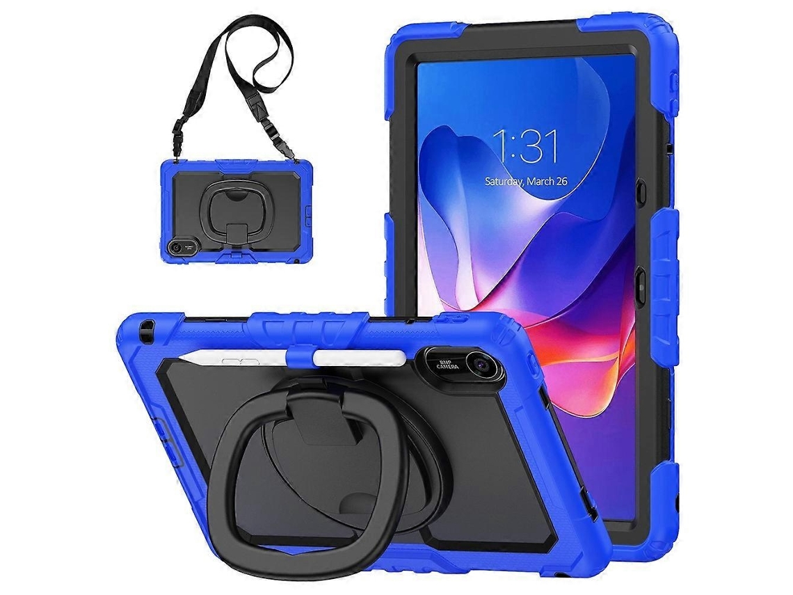 Capa Giratória 360° Em Silicone E Pc Para Xiaomi Redmi Pad 2 Elysve
