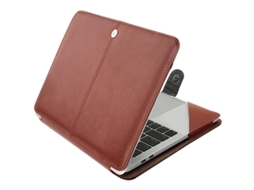 Capa Para Macbook Air/macbook Air Pro Marrom Brilvibera