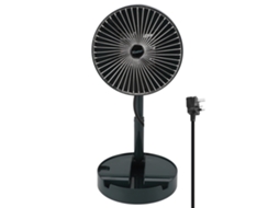 Aquecedor de Ambiente Ptc Silencioso de Mesa com Proteção Contra Queda 220v Plug Uk
