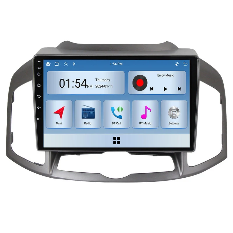 Autorrádio Multimédia Szsmart 6gb Ram 128gb Rom Carplay Para Chevrolet Captiva 1 2011 2016 Carro Rádio Bluetooth Gps Navegação