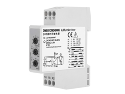 Relé de retardo de desligamento multivoltagem DC 24V e AC 24-240V com 7 funções