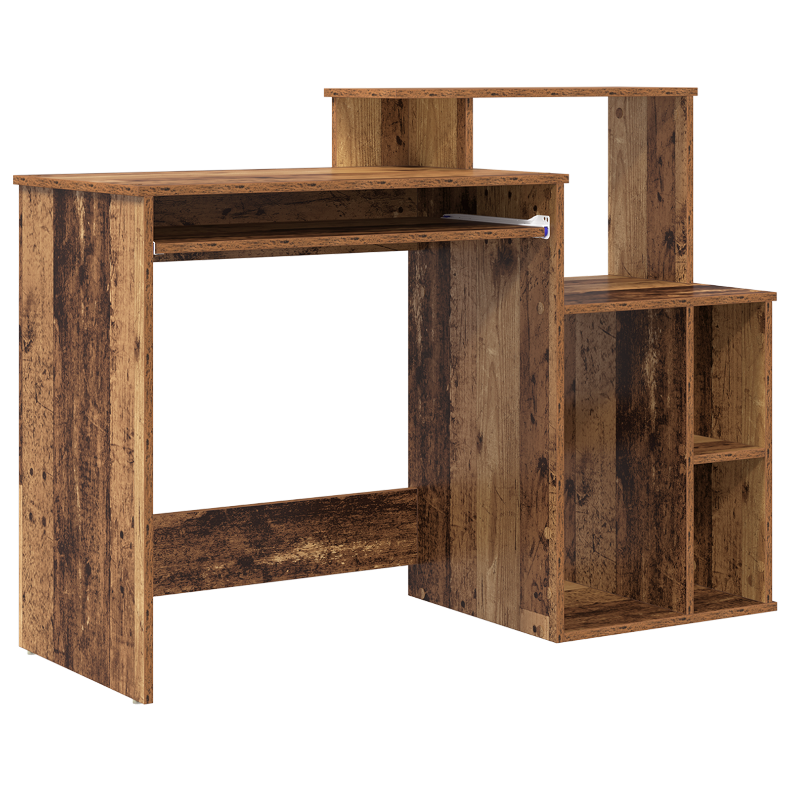 Conjunto 1 Mesa De Casa Vidaxl Castanho Derivados De Madeira (120,5 X 44 X 88,5 Cm)
