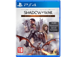 Jogo PS4 Shadow of War Definitive Edition
