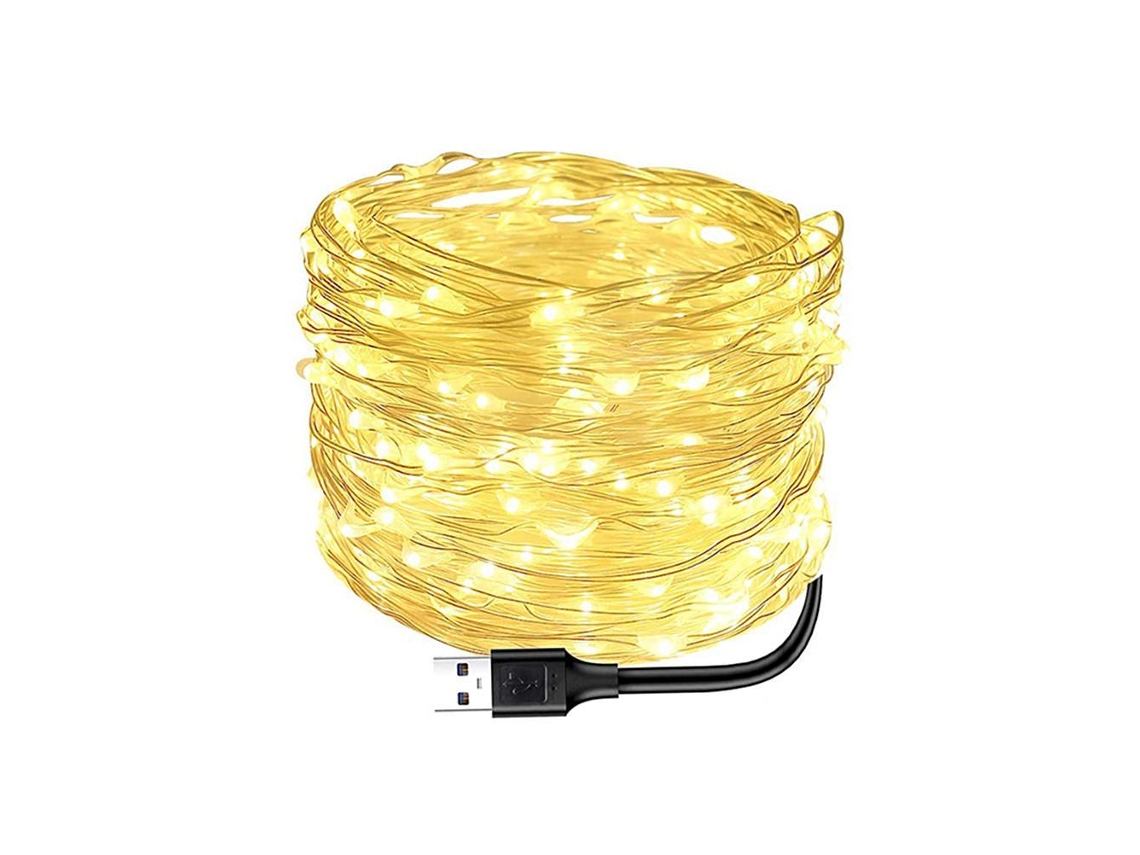 Luzes Fada Usb String Decoração Festa Casamento Natal S/MARCA