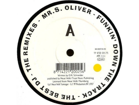 Vinil Funkin Down The Track / The Best Dj Remixes Tf Productions