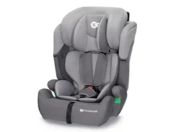 Cadeira Auto Kinderkraft COMFORT UP i‑Size 76–150 cm R129 com arnês 5 pontos ajustável e encosto regulável Cinzento