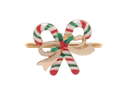 Guirlanda Decorativa De Natal Com Anel De Guardanapo De Floco De Neve Da Laxiscreed Para Mesas Festivas