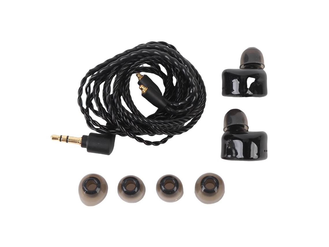 Fones de Ouvido Intra auriculares LAXISCREED Cancelamento de Ruído Hifi com Cabo Removível