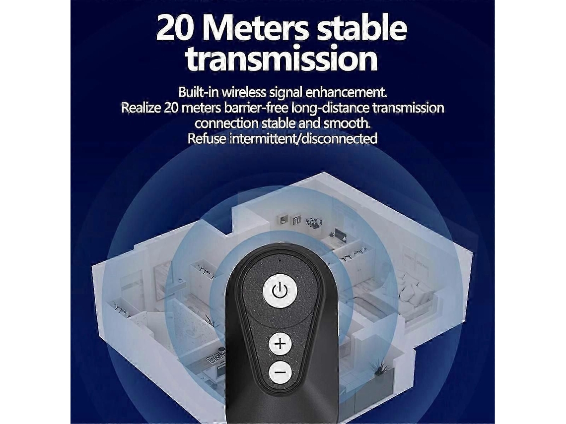 Transmissor e Receptor de Áudio Bluetooth Le GOKOCO