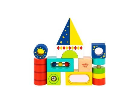 Bloco Multifuncional Tooky Toy 13 Peças Tl717 Tooky Toy Tooky Toy