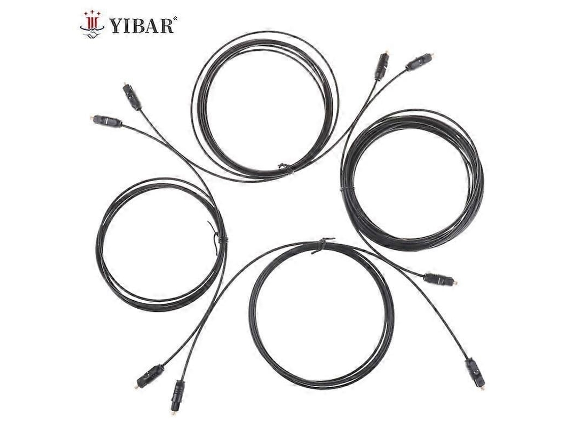 Lurelia Cabo Óptico De Áudio Toslink 1,5 M Preto