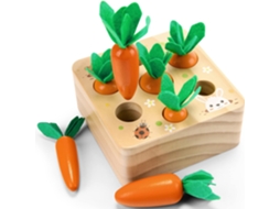 Brinquedos Montessori Para Bebês De 6 A 12 Meses, Formato De Brinquedos De Madeira Aquaforge