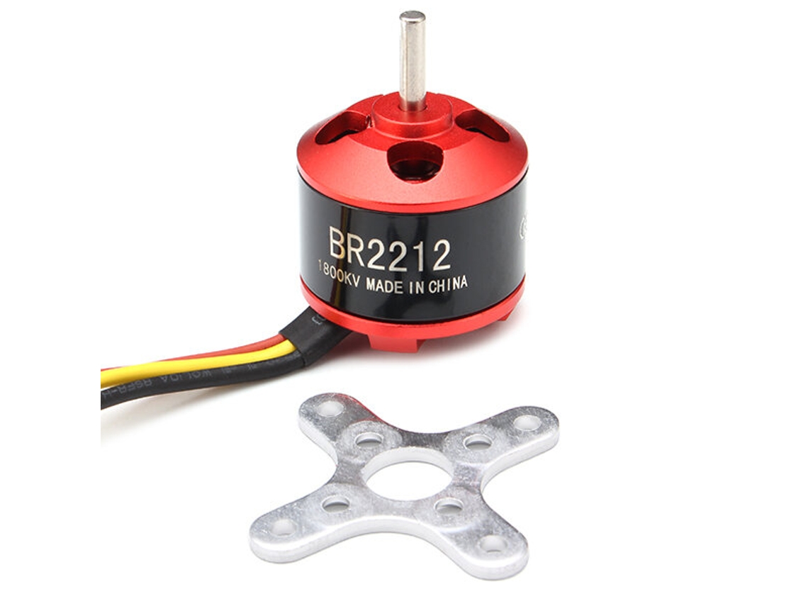 4 unidades de motor brushless Racerstar BR2212 1800kv 2 4s para aeromodelismo MDUG