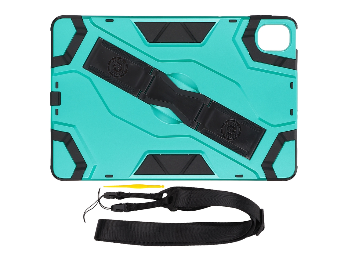 2026zentro-capa Ultra Fina Para Tablet Mi Pad 5 Com Correia De Ombro E Mão, Protetora E Anti-impacto Verde