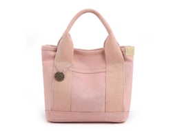 Bolsa tote casual Gilmore Glee, vários bolsos, grande capacidade, lona AQUAFORGE