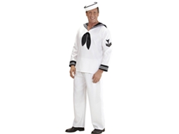 Fato de Homem WIDMANN Marinheiro Branco dos Anos 50 (Tam.: XL)