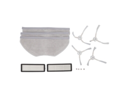 Conjunto de Acessórios para Aspirador Robô MIJIA STFCR01SZ: Escovas Laterais, Filtros e Panos de Limpeza