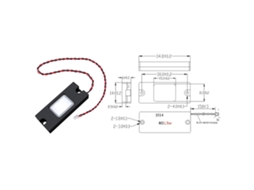 Mini Speaker Laxiscreed Com 8ω De Impedância E 1.5w De Potência Para Áudio Nítido E Compacto