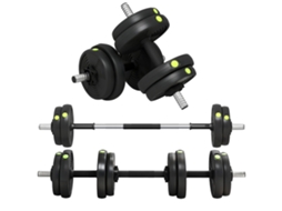 Kit Porta de Correr Rústico BTFORUS, aço carbono, suporta até 100kg por painel