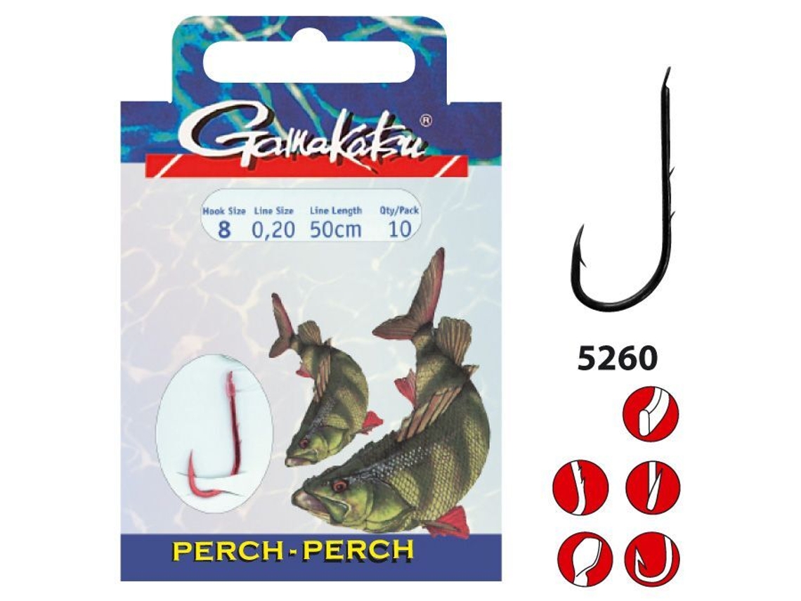 Gancho GAMAKATSU Perch Ls-5260 8