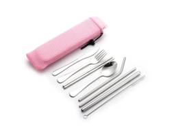 Conjunto de Talheres para Camping 9 Peças Aço Inoxidável Utensílios de Piquenique NEVEANCE