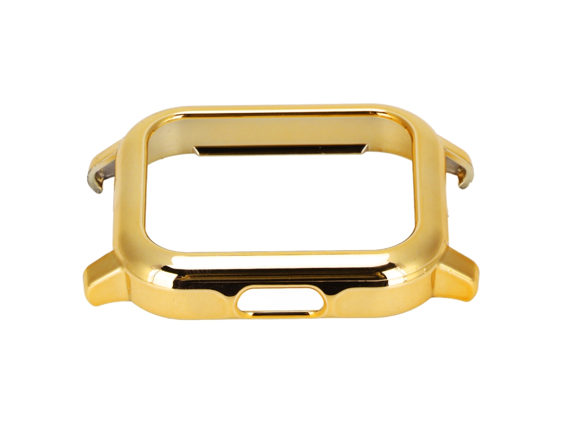 Aetheria capa Protetora Pc para Relógio Inteligente Xiaomi Haylou Solar Ls02 Frame Anti queda Dourado Luxury