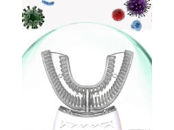 Escova De Dentes Ultrassônica Elétrica, Ferramenta De Cuidados De Clareamento De Dentes Em Forma De Silicone U, Escova De Dentes Elétrica Adulta