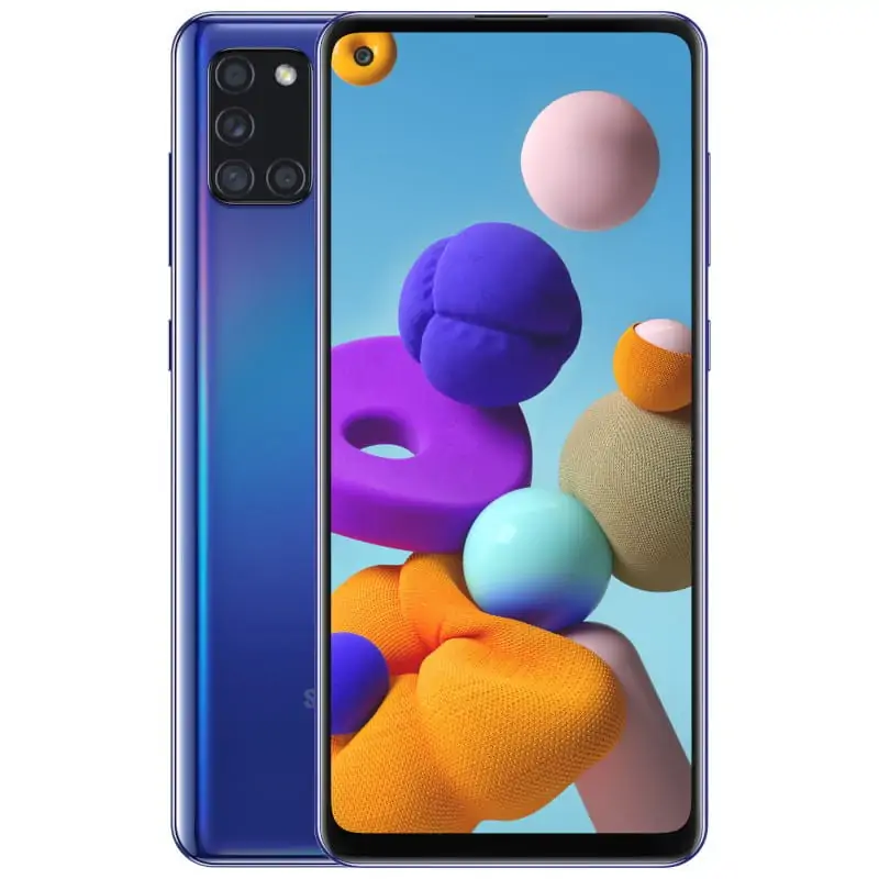 Smartphone SAMSUNG Galaxy A21S 128Gb A217F Ds Azul Grau C Mais (Recondicionado Sinais de Uso)