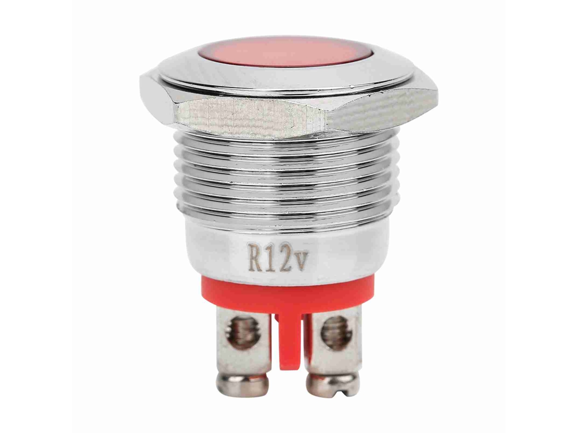 Laxiscreed Luz Led À Prova De Água Ip68 Em Metal, 16mm, Ideal Para Uso Externo E Duradouro