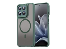 Capa Magnética Shield Para Celular Com Airbag Para Proteção Contra Quedasverde série Magnética Fandun, Moto Edge 60 Pro (furo Grande)