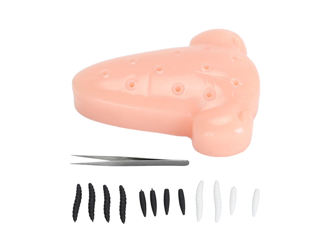 Brinquedo De Alivio De Estresse Para Pimples Com Forma De Nariz E Material Duravel Silicone