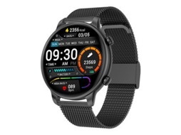 Relógio Inteligente Multifuncional para Monitoramento de Saúde Bluetooth Z31 Aço Preto GODTVAGT