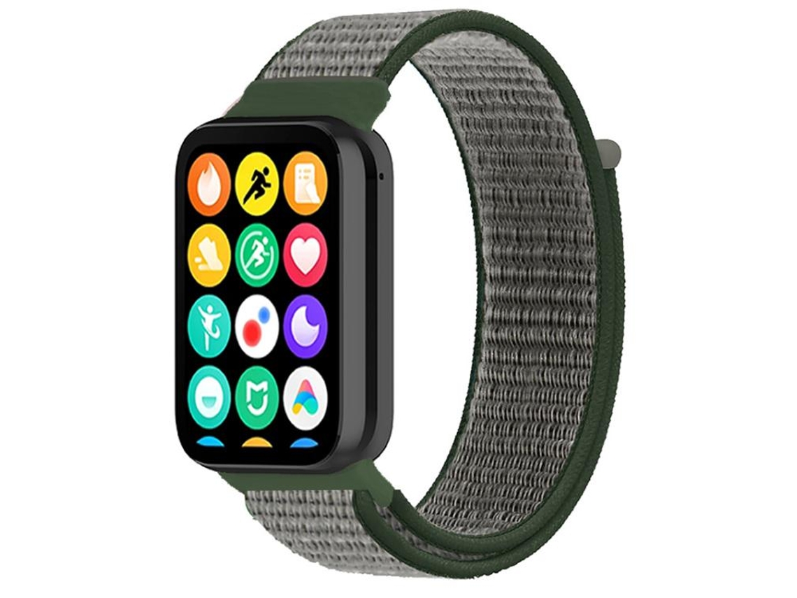 Bracelete Aço Inoxidável Fivela Sete Contas Ouro Rosa para Redmi Watch 6/5/4 XIAOMOYU