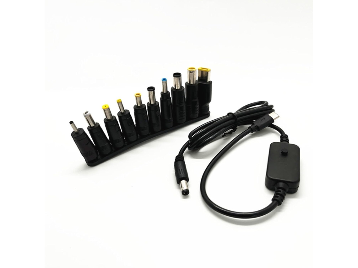 Cabo Adaptador Usb Ac 5.5x2 1mm Para Carregamento De Energia, 5v, 9v,