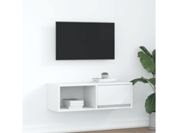 Vidaxl Móvel P/ Tv 80x31x25,5 Cm Derivados De Madeira Branco