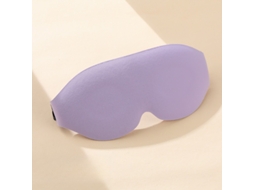 Máscara De Dormir 3d Com Espuma Viscoelástica Com Pega Ajustável Para Viagens, Quem Dorme De Lado E Para Sestas. Roxo Hexinyigjly