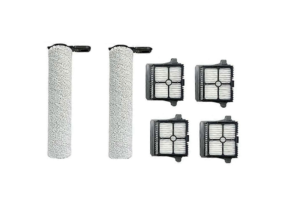Conjunto De 6 Peças Para Aspirador De Pó A Vapor Floor One S7: Escova Rotativa E Filtro Hepa._ptg