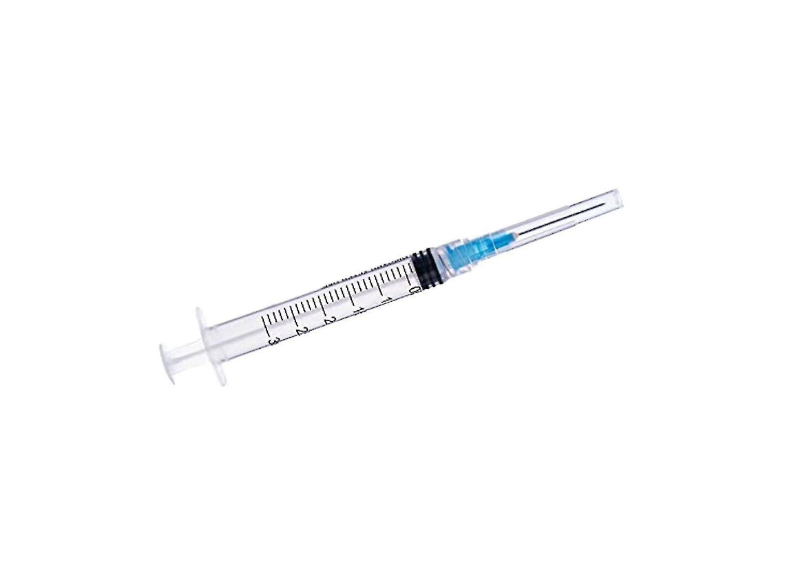 Seringa de 3ml com agulha de 23G, embalagem individual, descartável, Yujia | S/MARCA
