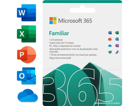 Microsoft 365 Familiar (12 meses - Formato Digital)