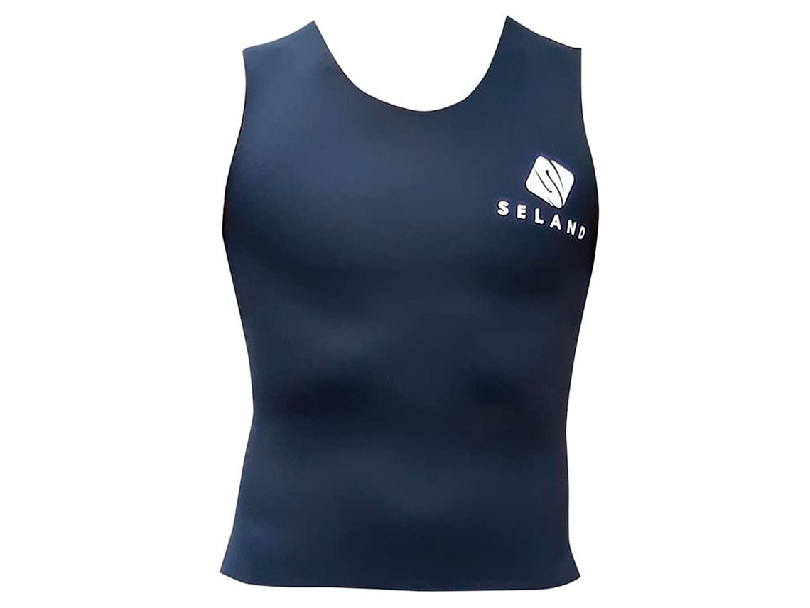 Colete Neoprene Ajb 3 Mm Preto Sseland