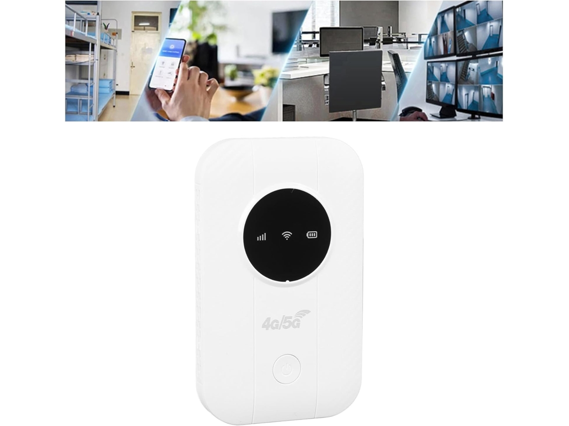 Roteador Wi-fi Portátil 4g/5g Com Slot Para Cartão Sim, Móvel