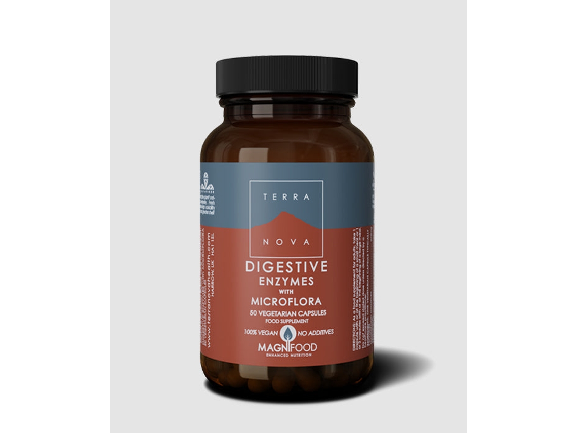 Terranova Digestive Enzymes with Microflora 50's