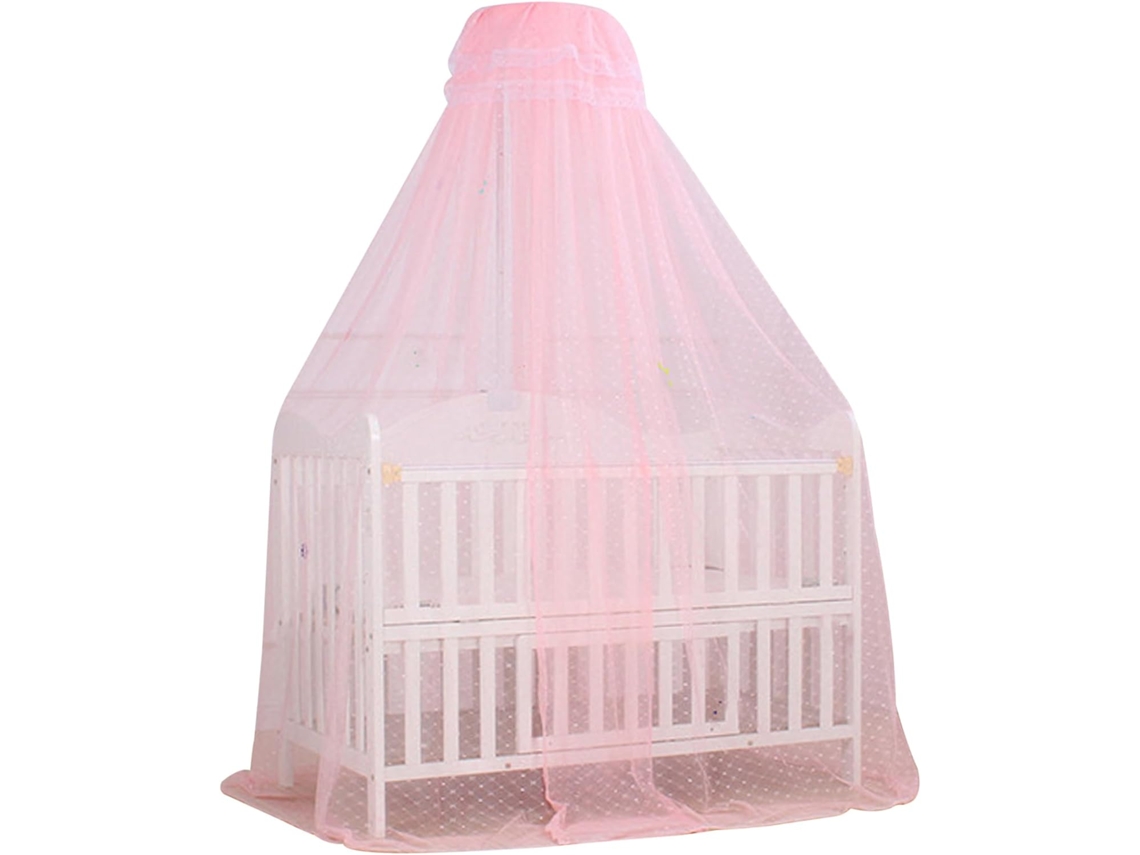 Dossel Para Berço De Bebê, Altura Ajustável, Com Tela Mosquiteira Reforçada, Cortinas Respiráveis E Macias Para A Pele
