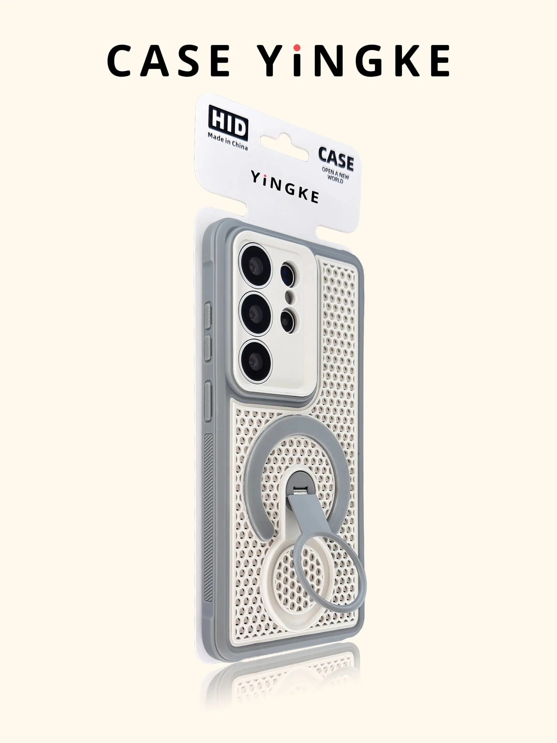 Capa Protetora Com Suporte E Anel De Resfriamento Para Galaxy S25 Fe