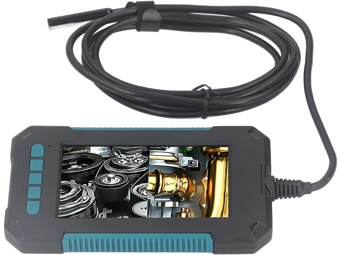 Endoscópio Industrial Com Tela Lcd Hd 1080p De 4,3 Polegadas E Iluminação.