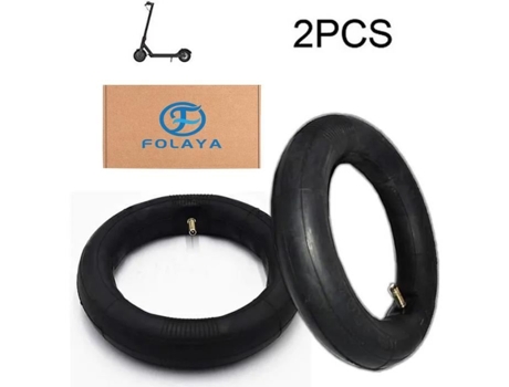 FOLAYA 2 tubos internos para scooter elétrica Xiaomi M365 8 1/2x2 espessura dupla de alta qualidade FOLAYA