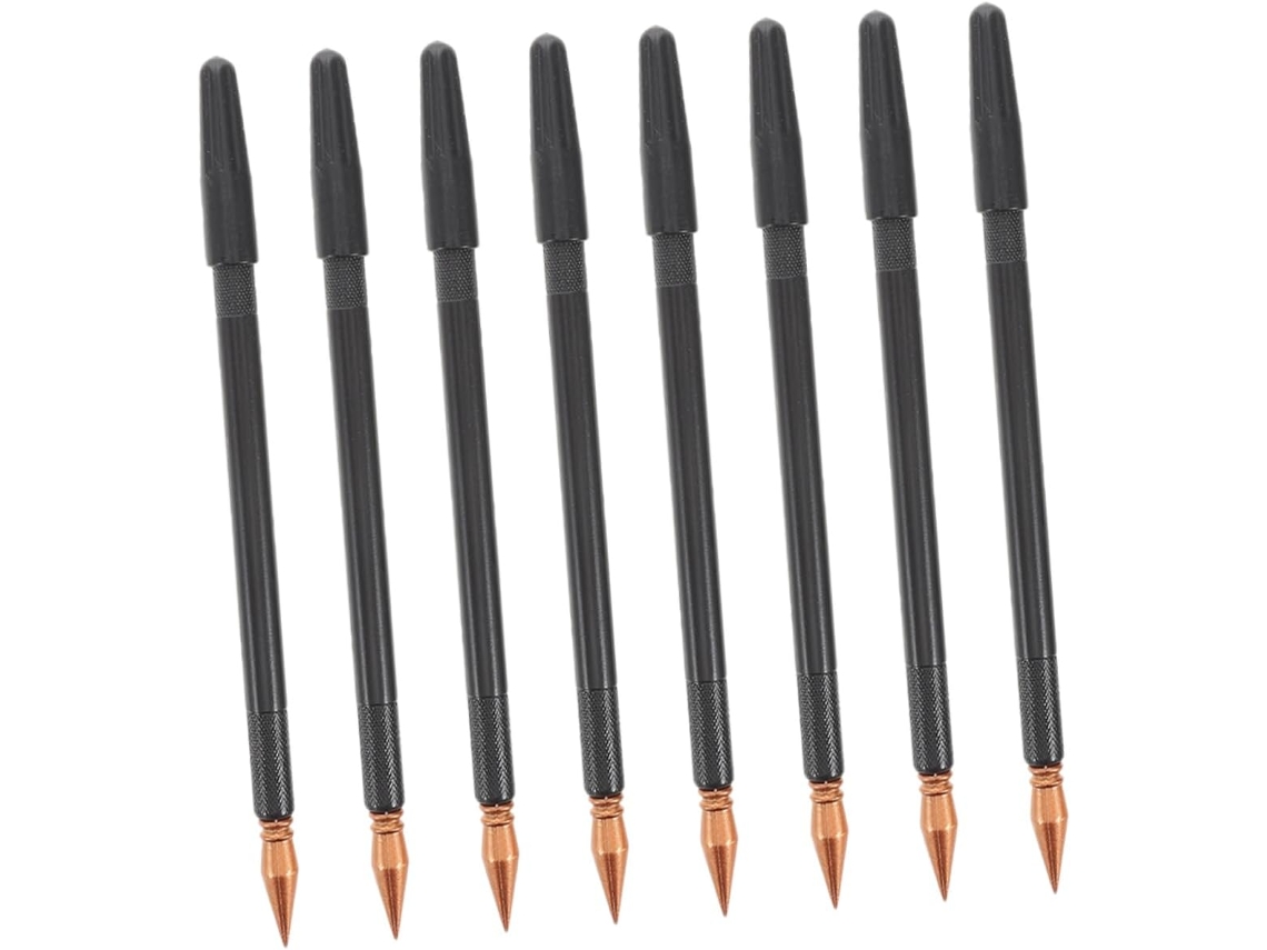 Conjunto De 8 Canetas De Ponta Dupla Para Desenho